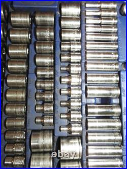 Blue-Point BLPGSSC155 155 Pc SAE Metric General Service Socket Set Missing 3Pcs
