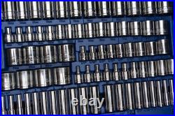 Blue-Point BLPGSSC155 Combination Drive SAE/ Metric 155 pc General Service Set