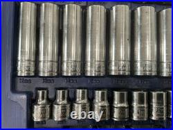 Blue-Point BLPGSSC155 Combination Drive SAE/Metric 155pc General Set