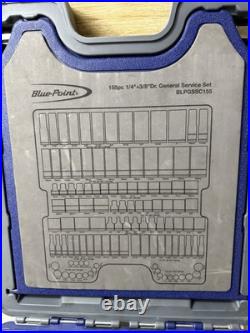 Blue-Point BLPGSSC155 Combination Drive SAE/ Metric 155pc Set READ Blue-Point BLPGSSC155 Combination Drive SAE/ Metric 155pc Set READ