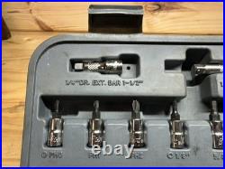Blue-Point SAE/Metric 1/4 51pc Tool Set BLPGSS1451A MANY PIECES ARE SNAP ON