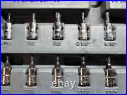 Blue-Point SAE/Metric 1/4 51pc Tool Set BLPGSS1451A MANY PIECES ARE SNAP ON