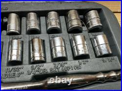 Blue-Point SAE/Metric 1/4 51pc Tool Set BLPGSS1451A MANY PIECES ARE SNAP ON