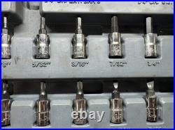 Blue-Point SAE/Metric 1/4 51pc Tool Set BLPGSS1451A MANY PIECES ARE SNAP ON