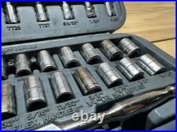 Blue-Point SAE/Metric 1/4 51pc Tool Set BLPGSS1451A MANY PIECES ARE SNAP ON