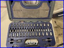 Blue-Point SAE/Metric 1/4 General Service 51pc Socket Tool Set BLPGSS1451A