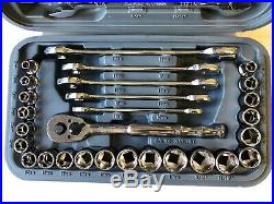 Blue Point Sold By Snap On 37Pc 3/8 Drive General Socket Service Set