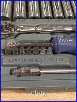 Blue-Point Tools BLPGSS1462 1/4 Drive MM & SAE General Service Set With Case Blue-Point Tools BLPGSS1462 1/4 Drive MM & SAE General Service Set With Case
