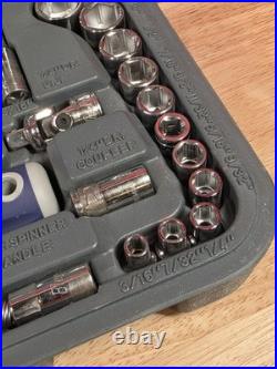 Blue-Point Tools BLPGSS1462 1/4 Drive MM & SAE General Service Set With Case Blue-Point Tools BLPGSS1462 1/4 Drive MM & SAE General Service Set With Case