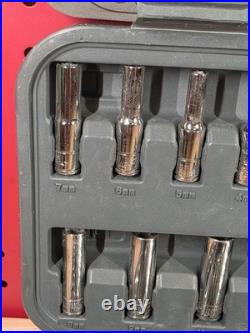 Blue-Point Tools BLPGSS1462 1/4 Drive MM & SAE General Service Set With Case Blue-Point Tools BLPGSS1462 1/4 Drive MM & SAE General Service Set With Case