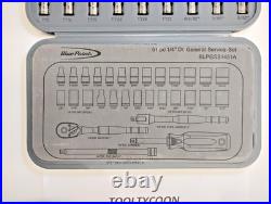 Blue Point Tools NEW BLPGSS1451A 1/4 Drive 51Pc General Service SET SAE/METRIC