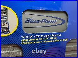 Blue-Point Tools Socket Ratchet Wrench Set Swivel Metric SAE Service Kit 1/4 3/8