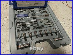 Blue-Point Tools Socket Ratchet Wrench Set Swivel Metric SAE Service Kit 1/4 3/8