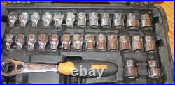 Bostitch SAE+Metric Pass-Thru Ratchet Socket Set BMT72287 Missing 1 Ratchet