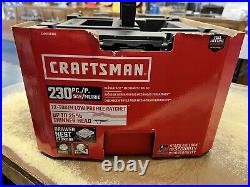 Brand New Craftsman 230 piece Versastack SAE/Metric Mechanics Tool Set CMMT45306 Brand New Craftsman 230 piece Versastack SAE/Metric Mechanics Tool Set CMMT45306
