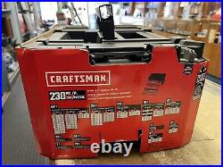 Brand New Craftsman 230 piece Versastack SAE/Metric Mechanics Tool Set CMMT45306 Brand New Craftsman 230 piece Versastack SAE/Metric Mechanics Tool Set CMMT45306