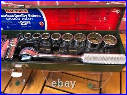 Brand-New SK TOOLS 20 Piece 3/8 DRIVE SOCKET SET Chrome No. 4520-76 USA MADE Brand-New SK TOOLS 20 Piece 3/8 DRIVE SOCKET SET Chrome No. 4520-76 USA MADE