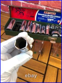 Brand-New SK TOOLS 20 Piece 3/8 DRIVE SOCKET SET Chrome No. 4520-76 USA MADE Brand-New SK TOOLS 20 Piece 3/8 DRIVE SOCKET SET Chrome No. 4520-76 USA MADE