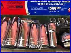 Brand-New SK TOOLS 20 Piece 3/8 DRIVE SOCKET SET Chrome No. 4520-76 USA MADE Brand-New SK TOOLS 20 Piece 3/8 DRIVE SOCKET SET Chrome No. 4520-76 USA MADE
