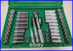 Brand New SK Tools 47pc 3/8 Drive SAE & Metric Complete Set 94547
