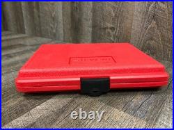 COMPLETE Snap On 44 Pc 1/4 Dr 6 Pt Metric/SAE General Service Set 144TMPB EXC