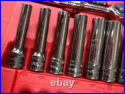 COMPLETE Snap On 44 Pc 1/4 Dr 6 Pt Metric/SAE General Service Set 144TMPB EXC