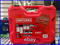 CRAFTSMAN 105-Piece Standard & Metric Combo Polished Chrome Tool Set CMMT12023