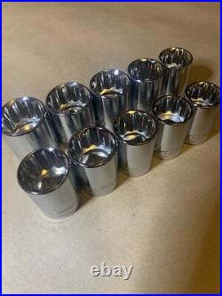 CRAFTSMAN 118 pc 1/4 3/8 1/2 Dr SAE METRIC MM 6pt 12pt ratchet wrench socket set