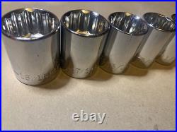 CRAFTSMAN 118 pc 1/4 3/8 1/2 Dr SAE METRIC MM 6pt 12pt ratchet wrench socket set