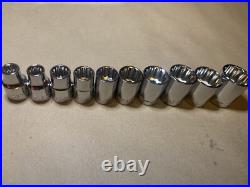 CRAFTSMAN 118 pc 1/4 3/8 1/2 Dr SAE METRIC MM 6pt 12pt ratchet wrench socket set