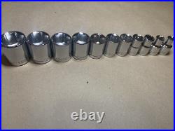 CRAFTSMAN 118 pc 1/4 3/8 1/2 Dr SAE METRIC MM 6pt 12pt ratchet wrench socket set