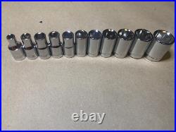 CRAFTSMAN 118 pc 1/4 3/8 1/2 Dr SAE METRIC MM 6pt 12pt ratchet wrench socket set