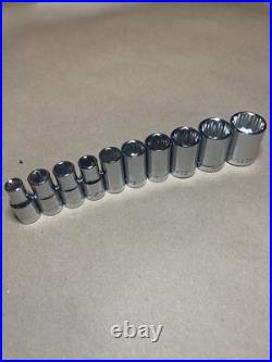 CRAFTSMAN 118 pc 1/4 3/8 1/2 Dr SAE METRIC MM 6pt 12pt ratchet wrench socket set