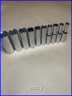 CRAFTSMAN 118 pc 1/4 3/8 1/2 Dr SAE METRIC MM 6pt 12pt ratchet wrench socket set