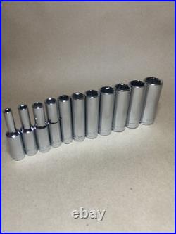 CRAFTSMAN 118 pc 1/4 3/8 1/2 Dr SAE METRIC MM 6pt 12pt ratchet wrench socket set