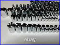 CRAFTSMAN 122 pc 1/4 3/8 1/2 Dr SAE METRIC MM 6pt 12pt ratchet wrench socket set CRAFTSMAN 122 pc 1/4 3/8 1/2 Dr SAE METRIC MM 6pt 12pt ratchet wrench socket set