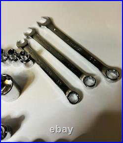 CRAFTSMAN 122 pc 1/4 3/8 1/2 Dr SAE METRIC MM 6pt 12pt ratchet wrench socket set