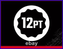 CRAFTSMAN 124 pc 1/4 3/8 1/2 Dr SAE METRIC MM 6pt 12pt wrench socket Tool set