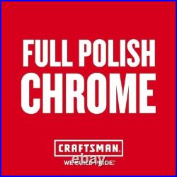 CRAFTSMAN 124 pc 1/4 3/8 1/2 Dr SAE METRIC MM 6pt 12pt wrench socket Tool set