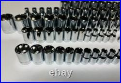 CRAFTSMAN 164 pc 1/4 3/8 1/2 Dr SAE METRIC MM 6pt 12pt wrench socket Tool set