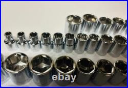 CRAFTSMAN 164 pc 1/4 3/8 1/2 Dr SAE METRIC MM 6pt 12pt wrench socket Tool set