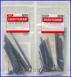 CRAFTSMAN 164 pc 1/4 3/8 1/2 Dr SAE METRIC MM 6pt 12pt wrench socket Tool set