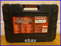 CRAFTSMAN 165 Piece Mechanics Tool Set with Case SAE & Metric #38165 NEW READ
