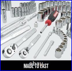 CRAFTSMAN 216 Piece SAE Metric Mechanics Tool Set Socket Wrench with 3 Drawer Case CRAFTSMAN 216 Piece SAE Metric Mechanics Tool Set Socket Wrench with 3 Drawer Case