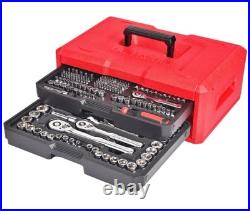 CRAFTSMAN 256-Piece Standard SAE and Metric Polished Chrome Mechanics Tool Set