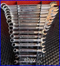 CRAFTSMAN 31pc SAE/MM Combination Wrench Set 12pt, Really Nice Set
