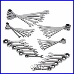 CRAFTSMAN 32-Piece Ratcheting Combination Wrench Set SAE & Metric Brand New