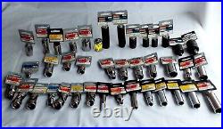 CRAFTSMAN 39PC 3/8 1/2 Drives and Sockets 6 PT SAE AND METRIC NEW