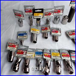 CRAFTSMAN 39PC 3/8 1/2 Drives and Sockets 6 PT SAE AND METRIC NEW