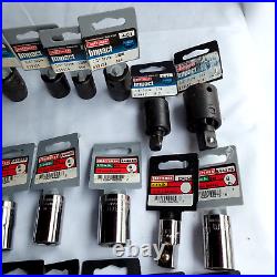 CRAFTSMAN 39PC 3/8 1/2 Drives and Sockets 6 PT SAE AND METRIC NEW